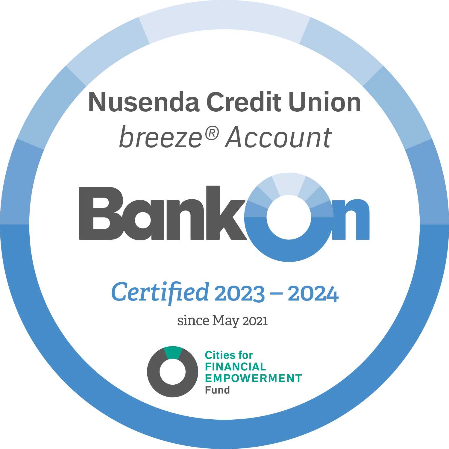 Nusenda Credit Union- breeze® Account 2023 - 2024